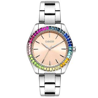 ΡΟΛΟΙ BREEZE 612411.4 BREEZE Prismatic Crystals  Stainless Steel Bracelet