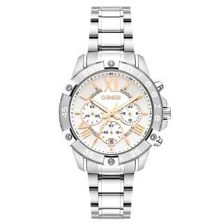 ΡΟΛΟΙ BREEZE 612441.1 BREEZE Spectacolo Swarovski Chronograph  Stainless Steel Bracelet