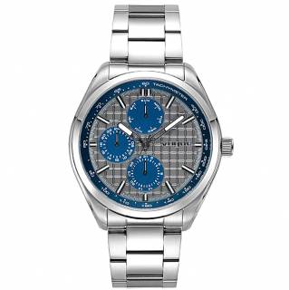 ΡΟΛΟΙ VOGUE 650184 VOGUE Le Mans Silver Stainless Steel Bracelet