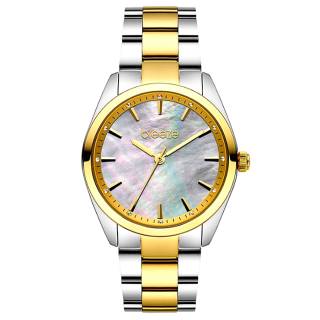 ΡΟΛΟΙ BREEZE 712051.5 BREEZE Finesse Crystals Two Tone Stainless Steel Bracelet