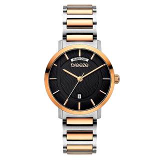 ΡΟΛΟΙ BREEZE  712081.6 BREEZE Superfect Two Tone Stainless Steel Bracelet