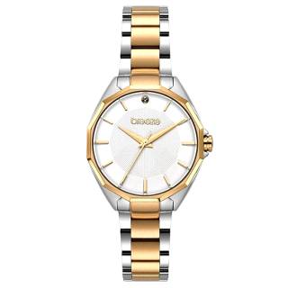 ΡΟΛΟΙ BREEZE  712151.2 BREEZE Hermosa Crystals Two Tone Stainless Steel Bracelet