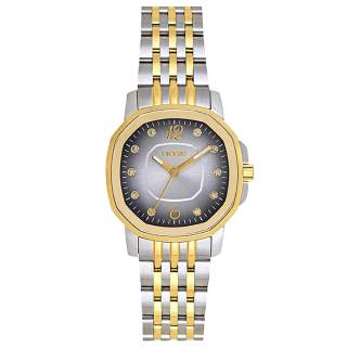 ΡΟΛΟΙ BREEZE  712511.1 BREEZE Majestic Swarovski Two Tone Stainless Steel Bracelet