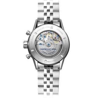 Ρολόι RAYMOND  7741-ST7-52021 RAYMOND WEIL Freelancer Automatic Chronograph Silver Stainless Steel Bracelet