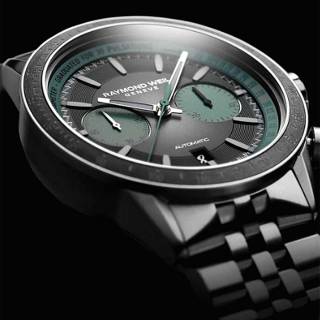 Ρολόι RAYMOND  7780-TI-20425 RAYMOND WEIL Freelancer Bi-Compax Automatic Chronograph Titanium Limited Edition