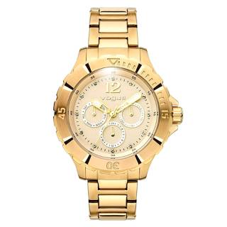 ΡΟΛΟΙ VOGUE  811141w VOGUE Four Seasons Gold Stainless Steel Bracelet