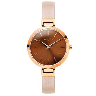 ΡΟΛΟΙ VOGUE  811722 VOGUE Julia Pink Leather Strap