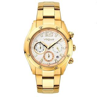 ΡΟΛΟΙ VOGUE  811842 VOGUE Arizona Chronograph Gold Stainless Steel Bracelet