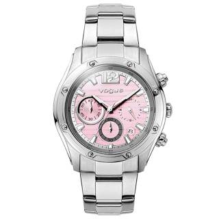 ΡΟΛΟΙ VOGUE   811882 VOGUE Arizona Chronograph Silver Stainless Steel Bracelet