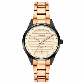 ΡΟΛΟΙ BREEZE 812361.2 BREEZE Retraux Rose Gold Stainless Steel Bracelet