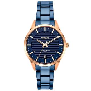 ΡΟΛΟΙ BREEZE 812361.3 BREEZE Retraux Blue Stainless Steel Bracelet