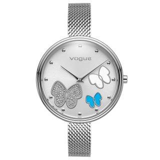 ΡΟΛΟΙ VOGUE 812481 VOGUE Papillons II Crystals Silver Stainless Steel Bracelet