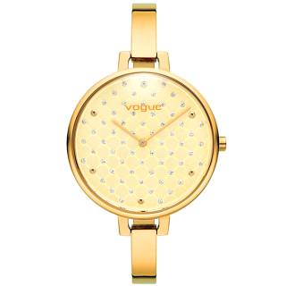 ΡΟΛΟΙ VOGUE 812641 VOGUE Spider Crystals Gold Stainless Steel Bracelet