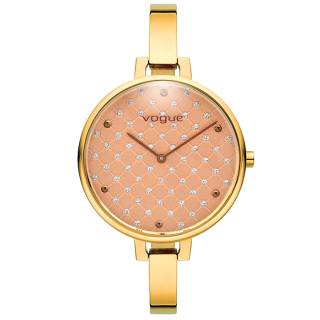 ΡΟΛΟΙ VOGUE 812642 VOGUE Spider Crystals Gold Stainless Steel Bracelet