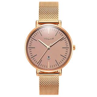 ΡΟΛΟΙ VOGUE  812853 VOGUE Mirror Rose Gold Stainless Steel Bracelet