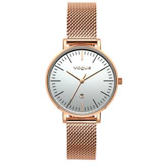 ΡΟΛΟΙ VOGUE  812854 VOGUE Mirror Rose Gold Stainless Steel Bracelet