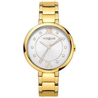 ΡΟΛΟΙ VOGUE  8129421 VOGUE Ladies Crystals Gold Stainless Steel Bracelet