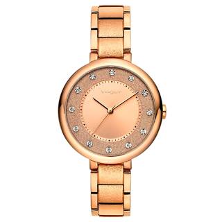 ΡΟΛΟΙ VOGUE  812952 VOGUE Perfume Crystals Rose Gold Stainless Steel Bracelet