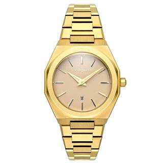 ΡΟΛΟΙ VOGUE 813041 VOGUE Tornado Gold Stainless Steel Bracelet