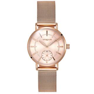 ΡΟΛΟΙ VOGUE 813352 VOGUE Roma Rose Gold Stainless Steel Bracelet