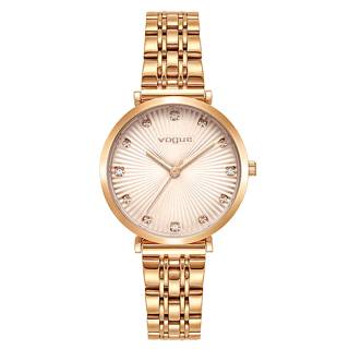 ΡΟΛΟΙ VOGUE 813752 VOGUE Bliss Crystals Rose Gold Stainless Steel Bracelet