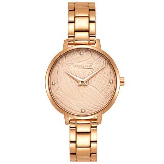 ΡΟΛΟΙ VOGUE 814252 VOGUE Romantic Rose Gold Stainless Steel Bracelet