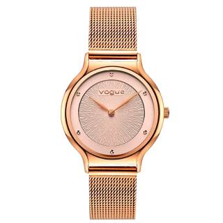 ΡΟΛΟΙ VOGUE 814552 VOGUE Crystal Rose Gold Stainless Steel Bracelet