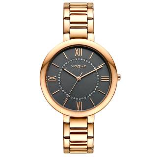 ΡΟΛΟΙ VOGUE 814654 VOGUE Mini Twist Crystal Rose Gold Stainless Steel Bracelet