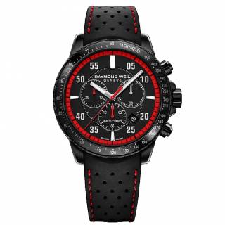 Ρολόι RAYMOND WEIL 8570-BKR-05240 RAYMOND WEIL Tango Chronograph Black Rubber Strap