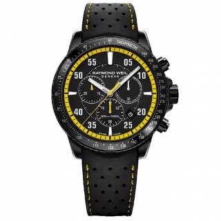 Ρολόι RAYMOND WEIL 8570-BKR-05275 RAYMOND WEIL Tango Chronograph Black Rubber Strap