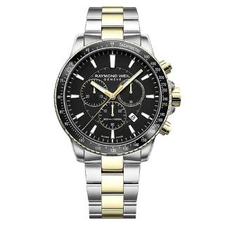 Ρολόι RAYMOND WEIL 8570-SP1-20001 RAYMOND WEIL Tango Chronograph Two Tone Stainless Steel Bracelet