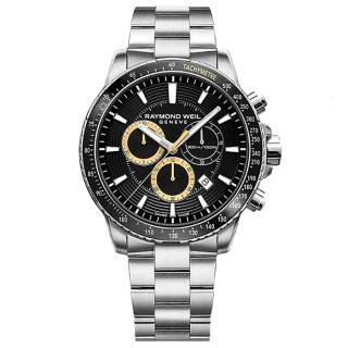 Ρολόι RAYMOND WEIL 8570-ST1-20701 RAYMOND WEIL Tango Chronograph Silver Stainless Steel Bracelet