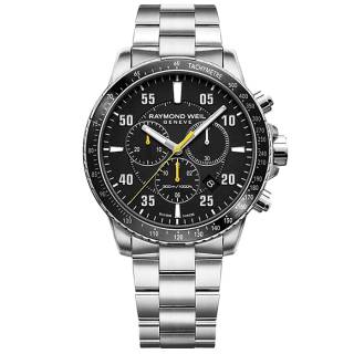 Ρολόι RAYMOND  8570-ST2-05207 RAYMOND WEIL Tango Chronograph Silver Stainless Steel Bracelet