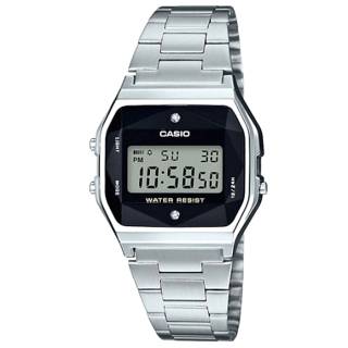 ΡΟΛΟΙ CASIO  A-158WEAD-1EF CASIO Collection Chronograph Silver Stainless Steel Bracelet