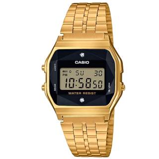 ΡΟΛΟΙ CASIO  A-159WGED-1EF CASIO Collection Chronograph Gold Stainless Steel Bracelet