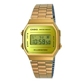 ΡΟΛΟΙ CASIO   A-168WEGM-9EF CASIO Collection Gold Stainless Steel