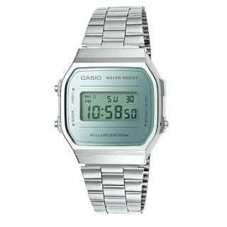 ΡΟΛΟΙ CASIO  A-168WEM-7EF  CASIO Collection Stainless Steel Bracelet