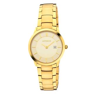 ΡΟΛΟΙ AZTORIN A054.L247 AZTORIN Classic Gold Stainless Steel Bracelet