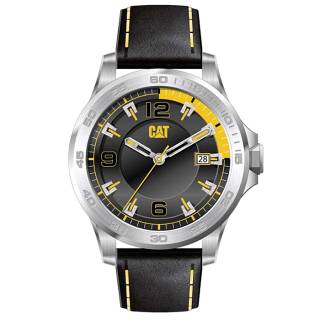 ΡΟΛΟΙ CATERPILLAR  AD14134127 CATERPILLAR Boston Black Leather Strap