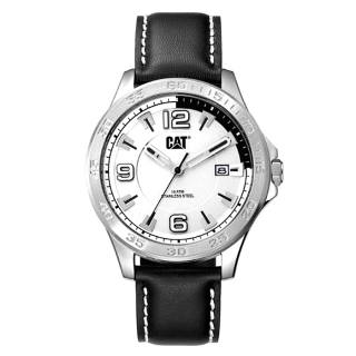 ΡΟΛΟΙ CATERPILLAR  AD14134221 CATERPILLAR Boston Date Black Leather Strap