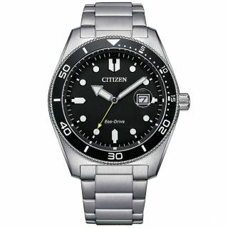 ΡΟΛΟΙ  CITIZEN AW1760-81E  CITIZEN Eco-Drive Silver Stainless Steel Bracelet