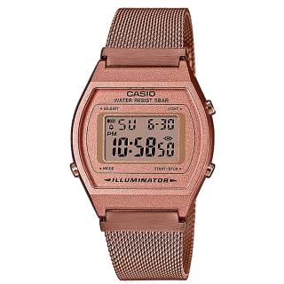 ΡΟΛΟΙ CASIO B-640WMR-5AEF CASIO Vintage Chronograph Rose Gold Stainless Steel Bracelet