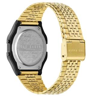 ΡΟΛΟΙ TED BAKER  BKP80S204 TED BAKER TED 80s Chronograph Gold Stainless Steel Bracelet