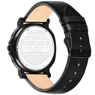 ΡΟΛΟΙ TED BAKER BKPACS201 TED BAKER Actonn Black Leather Strap