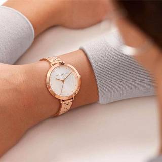 ΡΟΛΟΙ TED BAKER  BKPAMS215 TED BAKER Ammy Rose Gold Stainless Steel Bracelet