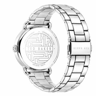 ΡΟΛΟΙ TED BAKER BKPBXF009 TED BAKER Brixam Silver Stainless Steel Bracelet