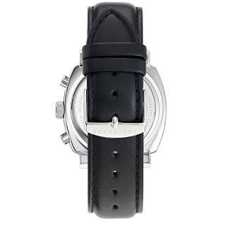 ΡΟΛΟΙ TED BAKER BKPCNF301 TED BAKER Caine Chronograph Black Leather Strap