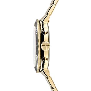 ΡΟΛΟΙ TED BAKER BKPCNF307 TED BAKER Caine Chronograph Gold Stainless Steel Bracelet