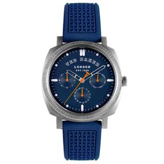 ΡΟΛΟΙ TED BAKER BKPCNS310 TED BAKER Caine Urban Blue Silicone Strap