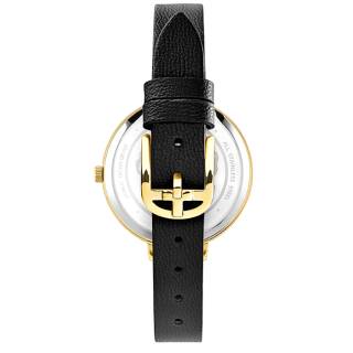 ΡΟΛΟΙ TED BAKER  BKPDSS300 TED BAKER Daisen Black Leather Strap